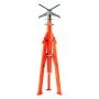 VEVOR Pipe Stand, 2500LBS Heavy Duty Pipe Stands, 27.2"-52" Height Adjustable V Head Pipe Stand, 45# Steel Folding Stand for 1/2-12 inches Pipes