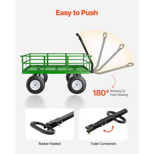 Push Vs Tow Garden Cart: Ultimate Guide to Choose the Best One
