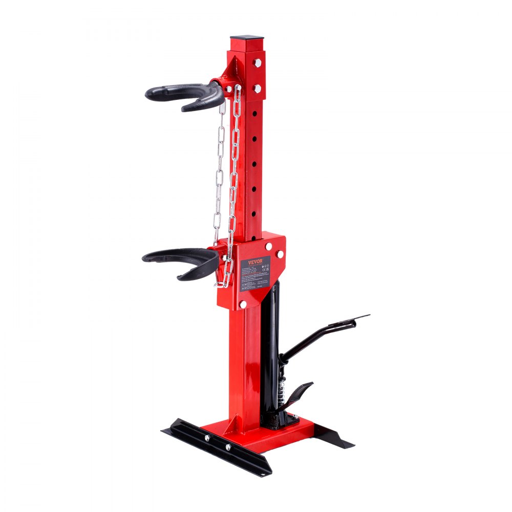 VEVOR Strut Spring Compressor, 4.5 Ton/4499.6 kg Hydraulic Jack Capacity, 1 Ton Rated Compression Force, Auto Strut Coil Spring Compressor Tool, Hydraulic Spring Compressor for Strut Spring Removing
