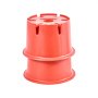Bloques de gato para remolque VEVOR, 8" de alto, capacidad de 907 kg, kit de nivelación de 8 piezas para autocaravanas de alta resistencia - 6 bloques de nivelación y 2 almohadillas, accesorios para caravanas de viaje, autocaravanas de quinta rueda con aire acondicionado