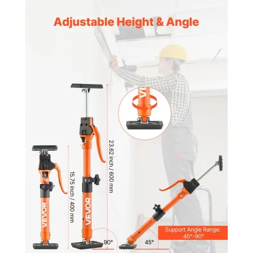 Teleskoop-tugipostid, 2 tk, 38-61 cm — pilt 2
