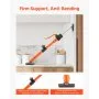 VEVOR Cabinet Jack Support Pole, 2-Pack, 40-60 cm Steel Telescopic Quick Support Rod, Adjustable 3rd Hand System up to 100 kg Capacity for Installing Cabinets, Lifting Drywall, Cargo Bars