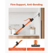 VEVOR 2Pcs Cabinet Jack Support Pole 40-60 cm Telescopic Quick Support Rod