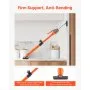 VEVOR Cabinet Jack Support Pole, 2-Pack, 48-75 cm Steel Telescopic Quick Support Rod, Adjustable 3rd Hand System up to 100 kg Capacity for Installing Cabinets, Lifting Drywall, Cargo Bars