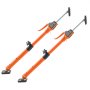 VEVOR Cabinet Jack Support Pole, 2-Pack, 48-75 cm Steel Telescopic Quick Support Rod, Adjustable 3rd Hand System up to 100 kg Capacity for Installing Cabinets, Lifting Drywall, Cargo Bars