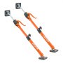 VEVOR Cabinet Jack Support Pole, 2-Pack, 48-75 cm Steel Telescopic Quick Support Rod, Adjustable 3rd Hand System up to 100 kg Capacity for Installing Cabinets, Lifting Drywall, Cargo Bars