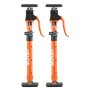 VEVOR Cabinet Jack Support Pole, 2-Pack, 48-75 cm Steel Telescopic Quick Support Rod, Adjustable 3rd Hand System up to 100 kg Capacity for Installing Cabinets, Lifting Drywall, Cargo Bars