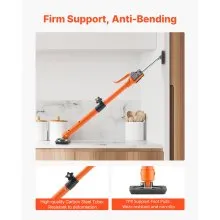 VEVOR 2Pcs Cabinet Jack Support Pole 18.9-29.5 in Telescopic Quick Support Rod