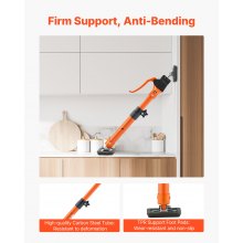 VEVOR 2Pcs Cabinet Jack Support Pole 25.4-45.3 in Telescopic Quick Support Rod