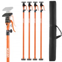 VEVOR 4Pcs Cabinet Jack Support Pole 125-291 cm Telescopic Quick Support Rod