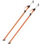 VEVOR Cabinet Jack Support Pole, 2-Pack, 125-291 cm Steel Telescopic Quick Support Rod, Adjustable 3rd Hand System up to 90 kg Capacity for Installing Cabinets, Lifting Drywall, Cargo Bars