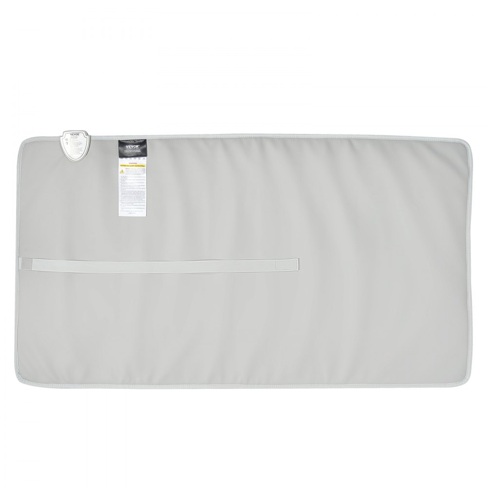 VEVOR Far Infrared Heating Pad, 132 Natural Jade & 54 Tourmaline Stones Heating Pad for Full Back Pain Relief, 103-159 ℉ Heating Pad with Smart Controller & Auto Shut Off (Medium Size 39.4" x 21.7")