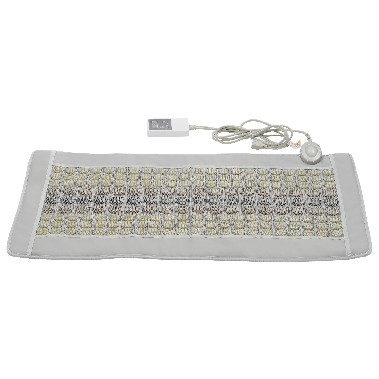 VEVOR Far Infrared Heating Pad, 132 Natural Jade & 54 Tourmaline Stones Heating Pad for Full Back Pain Relief, 103-159 ℉ Heating Pad with Smart Controller & Auto Shut Off (Medium Size 39.4" x 21.7")