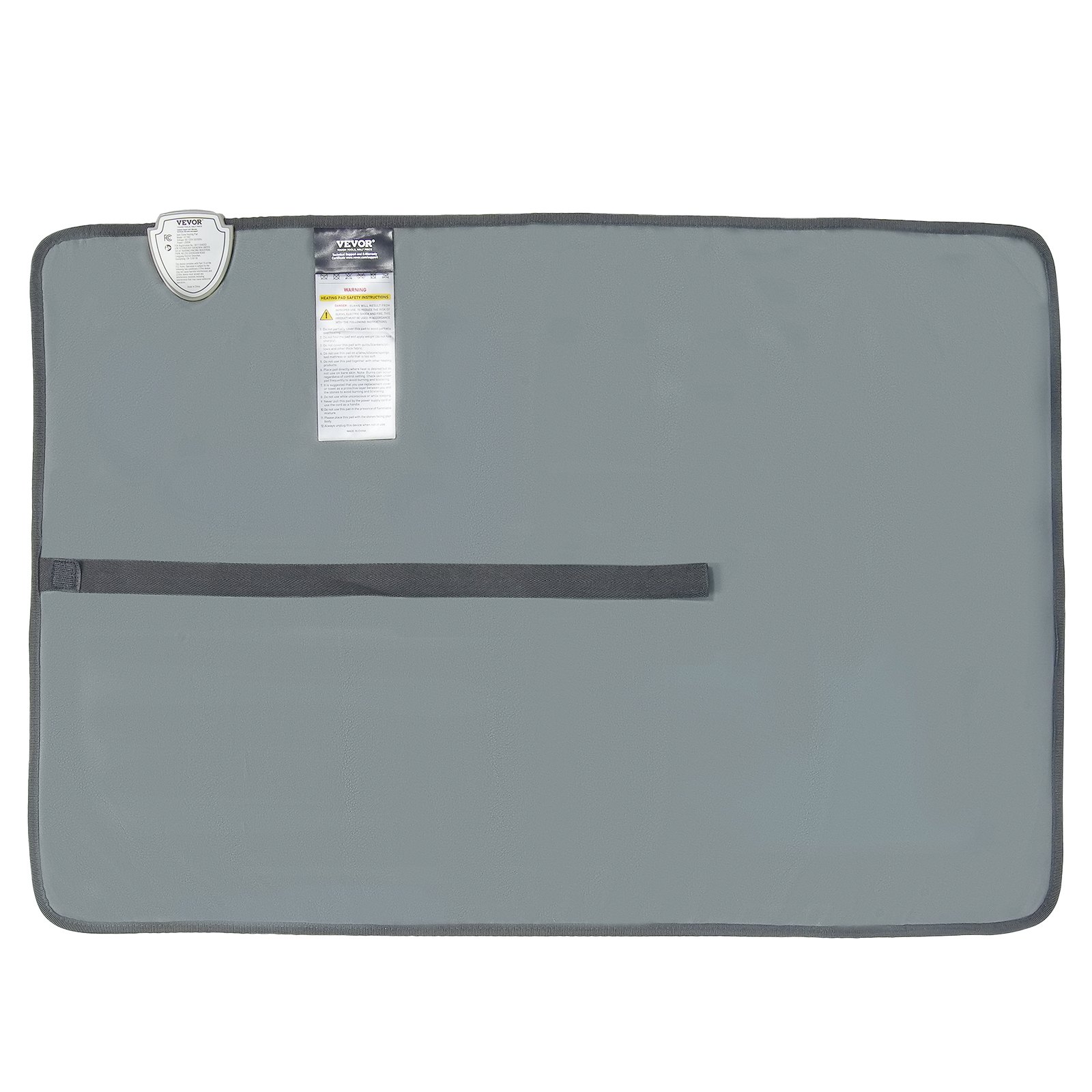 VEVOR Far Infrared Heating Pad, 48 Natural Jade & 24 Tourmaline Stone Heating Pad for Back Pain Relief, 103-159 ℉ Infrared Heating Pad with Smart Controller & Auto Shut Off (Medium Size 31.7" x 22")