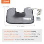 Θέρμανση VEVOR Far Infrared Heating Pad 54 Natural Jade & 30 Tourmaline Stone Heating Pad