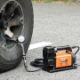 VEVOR 12V Heavy Duty Air Compressor - with Digital Pressure Gauge Tire Inflator Kit, 7.06 CFM Portable Tire Inflator, 150PSI Offroad Air Pump with Adapters for Trucks Car SUV 4 x 4 Vehicle RV