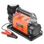 VEVOR 12V Heavy Duty Air Compressor - with Digital Pressure Gauge Tire Inflator Kit, 7.06 CFM Portable Tire Inflator, 150PSI Offroad Air Pump with Adapters for Trucks Car SUV 4 x 4 Vehicle RV