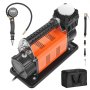 VEVOR 12V Heavy Duty Air Compressor - with Digital Pressure Gauge Tire Inflator Kit, 7.06 CFM Portable Tire Inflator, 150PSI Offroad Air Pump with Adapters for Trucks Car SUV 4 x 4 Vehicle RV