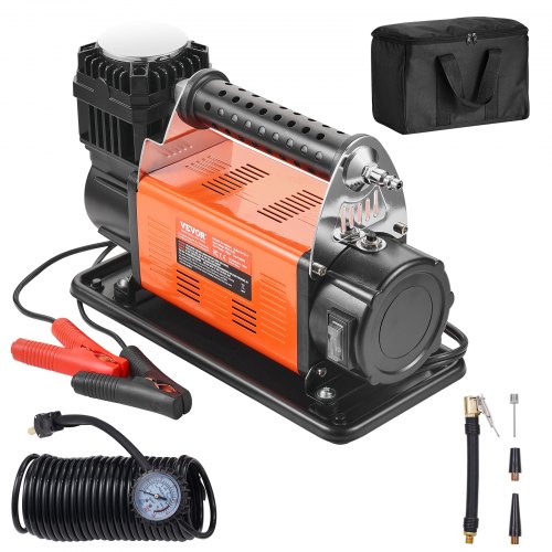 12 V kompressor, 1 silinder, 200 l/min, 10,3 bar