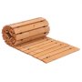 VEVOR Wooden Garden Pathway, 8 ft L x 17 in W, Non-Slip Straight Garden Walkway, Roll Out Cedar Outdoor Walkway Path with Wire Rope Connection, Decorative Garden Paver for Backyard Wedding Party