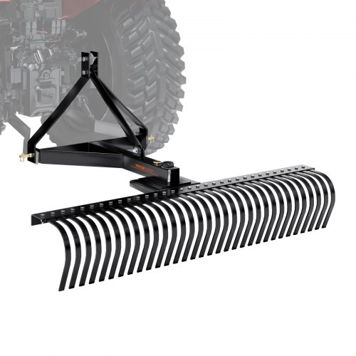 Belro Versatile Rake VEVOR Landscape Rakes for Tractors - Durable & Versatile