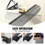 VEVOR Tow Behind Dethatcher, 72-inch Tow Dethatcher with 36 Steel Tines, 3-Point Lawn Dethatcher Rake with Attachments for Tractor, Landscape Rake for Garden, Farm, Grass