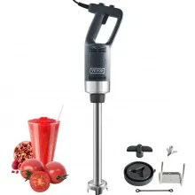 VEVOR Commercial Immersion Blender, 750W Heavy Duty Hand Mixer, Variable Speed Kitchen Stick Mixer with 304 Stainless Steel Blade, Multi-Purpose Portable Mixer for Soup, Smoothie, Puree, Baby Food