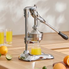 VEVOR Citrus Juice Press, Hand Press Orange Juicer Press, Commercial Grade Manual Citrus Juicer Lemon Squeezer, Easy-to-Clean Fruit Press Juicer for Lemon Pomegranate Orange Juice
