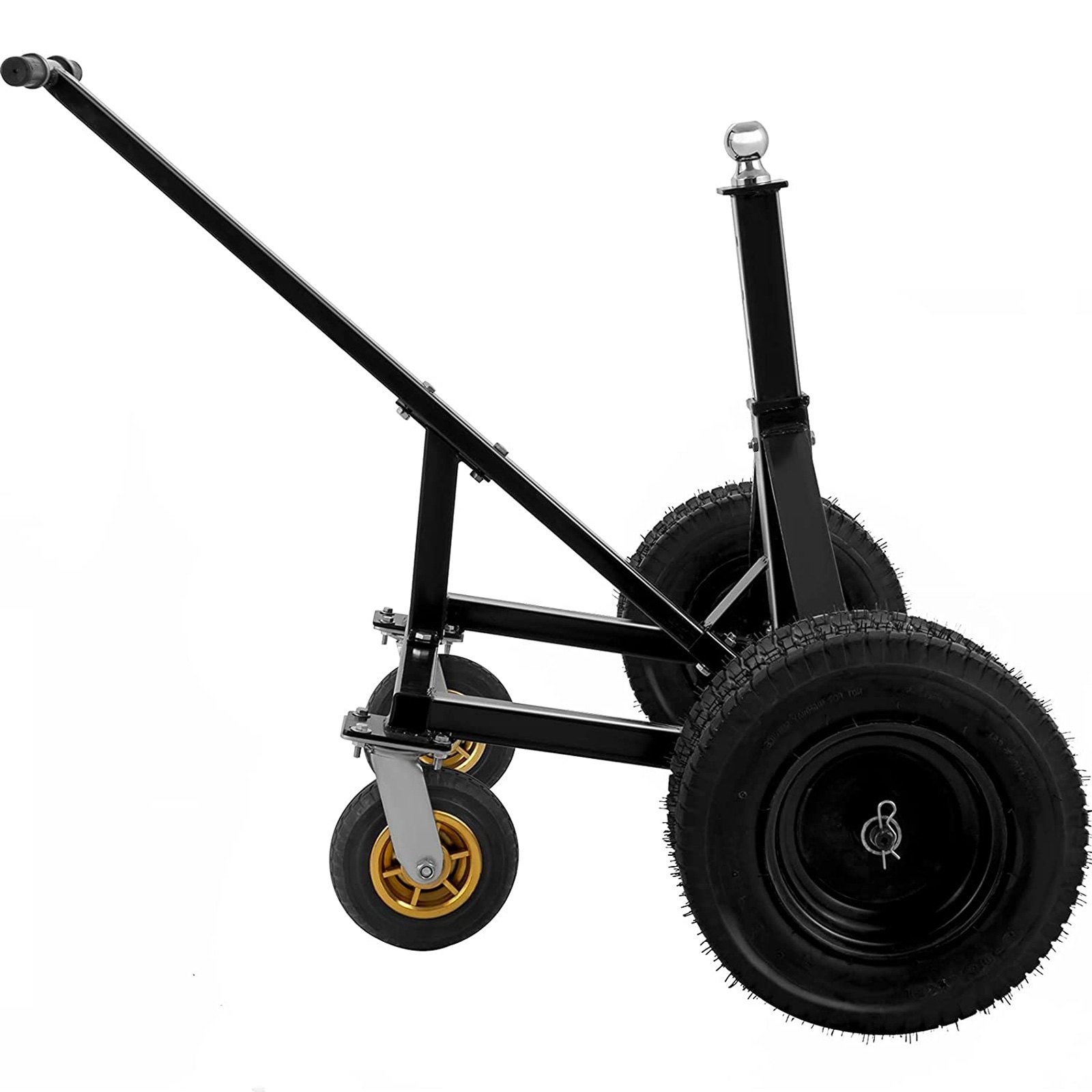 VEVOR Adjustable Trailer Dolly Trailer Mover Dolly 680kg Manual Dolly w/Casters