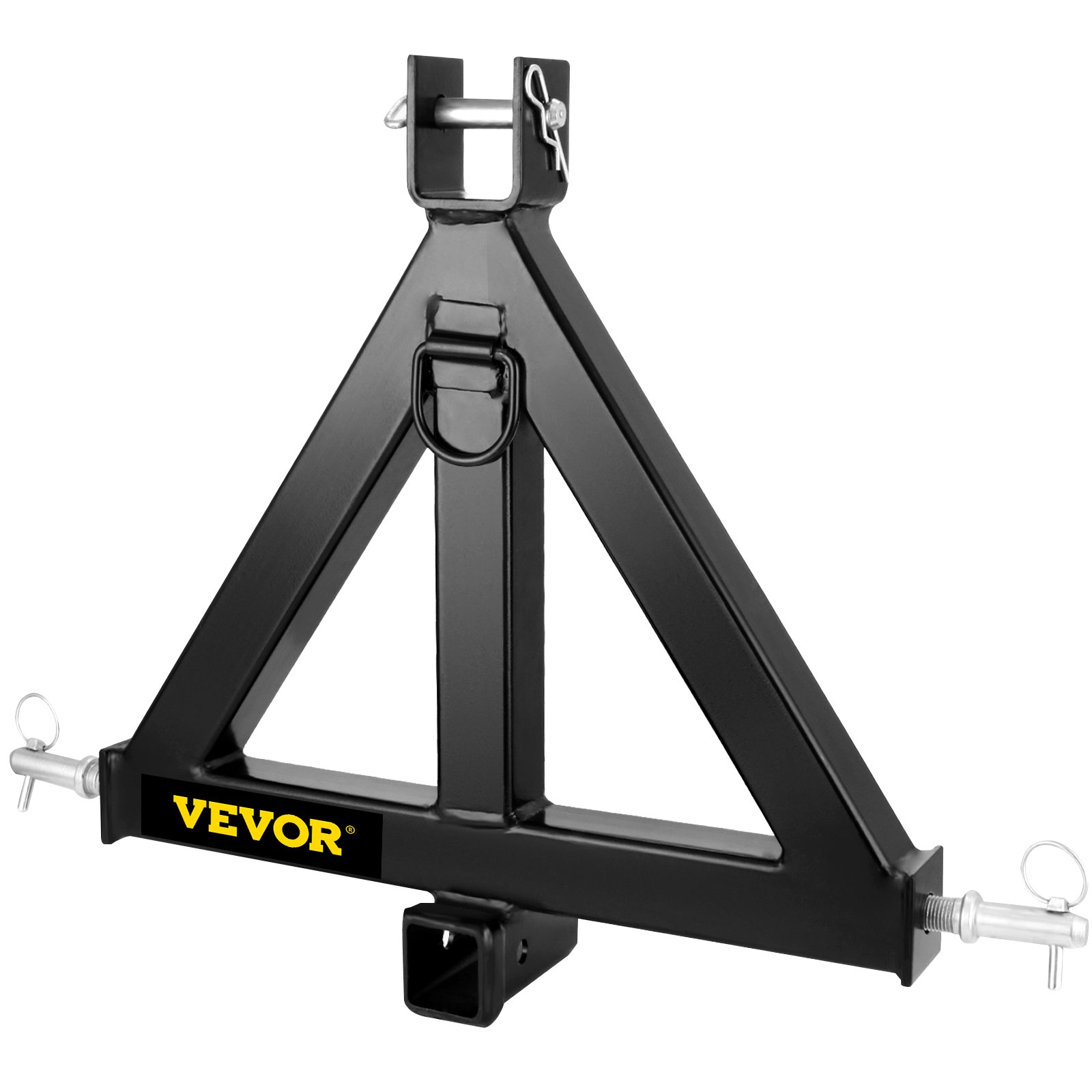 VEVOR 3 Point 2 Receiver Trailer 44lbs Tow Hitch Category 1 Attachment Tractor