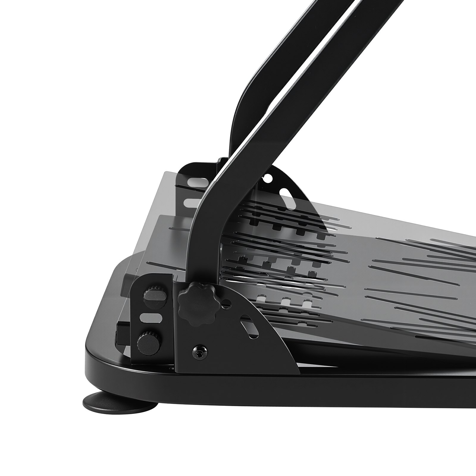 VEVOR Racing Wheel Stand, Heavy-Duty Simulator Cockpit Steering Stand with Dual-Rail Dual-Arm, Fit Logitech G25,G27,G29,G920,G923, Thrustmaster T300RS,TX F458,T500RS,T3PA-PRO (F1/GT) and CSR Pedals
