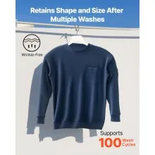 Camisa VEVOR FR ignífuga de manga larga para trabajo para hombre, azul marino, talla M
