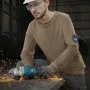 VEVOR FR Shirts, Flame Resistant Long Sleeve Clothing Lightweight 7 oz Breathable Cotton, Men's Fire Retardant Work Shirt with Pre-shrink Treatment & Pocket, for Welders,Electricians,Gray XL