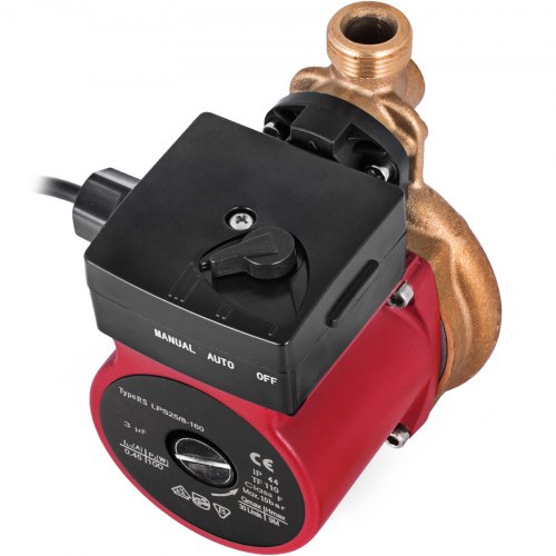LPS25/8-180 3 Speed Brass Solar Hot Water Heater Circulator Circulation Pump