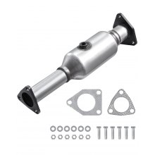 VEVOR Catalytic Converter, Compatible with Honda Accord 2.4L 2003 2004 2005 2006 2007, 2.4L L4 Engine, Rear, Replacement OE 16299, Stainless Steel Material, for Quick Exhaust Gas Purification