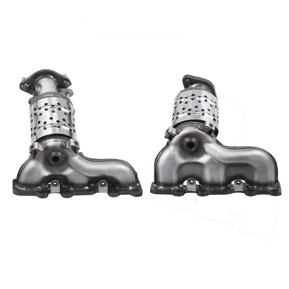 Convertidor catalítico VEVOR (paquete de 2), compatible con Ford Police Interceptor Sedan Explorer FLEX Police Interceptor Utility Taurus/Lincoln MKS MKT MKZ, 3.5 L V6, delantero, izquierdo, derecho, repuesto OE 30585