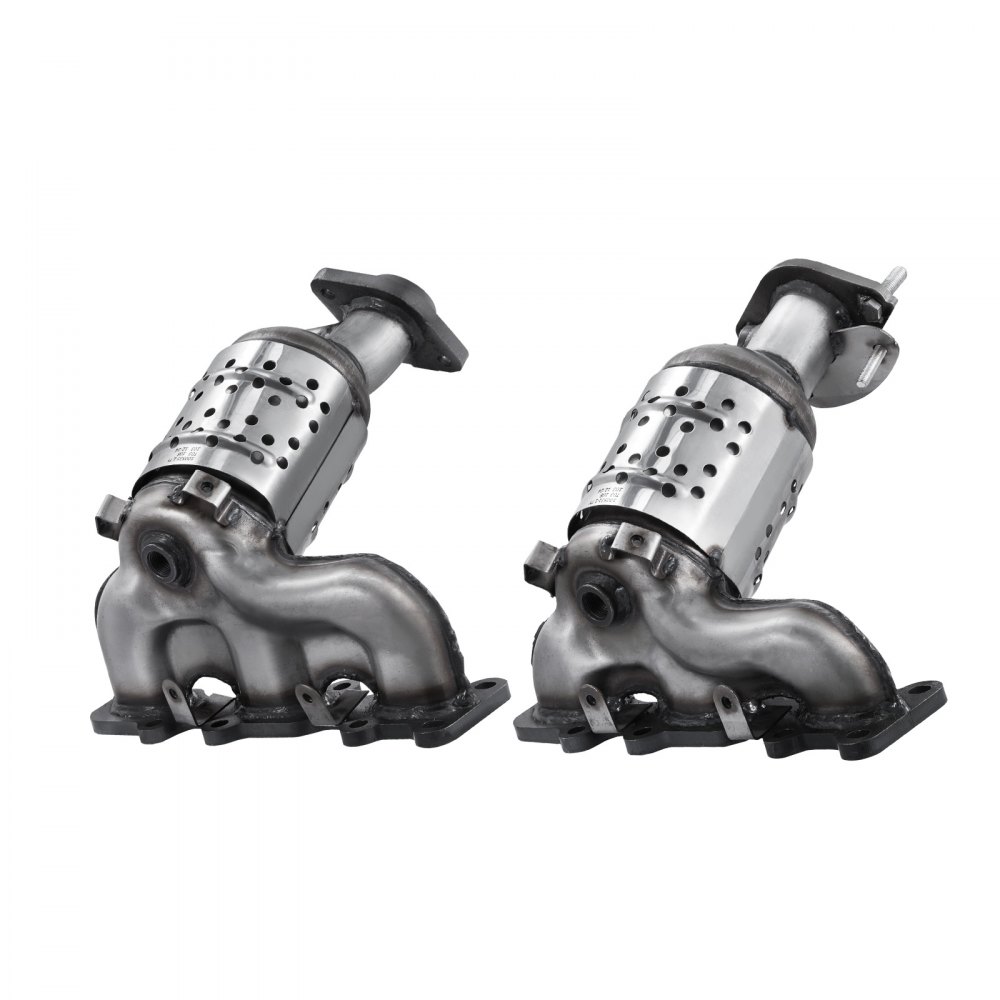 Convertidor catalítico VEVOR (paquete de 2), compatible con Ford Police Interceptor Sedan Explorer FLEX Police Interceptor Utility Taurus/Lincoln MKS MKT MKZ, 3.5 L V6, delantero, izquierdo, derecho, repuesto OE 30585