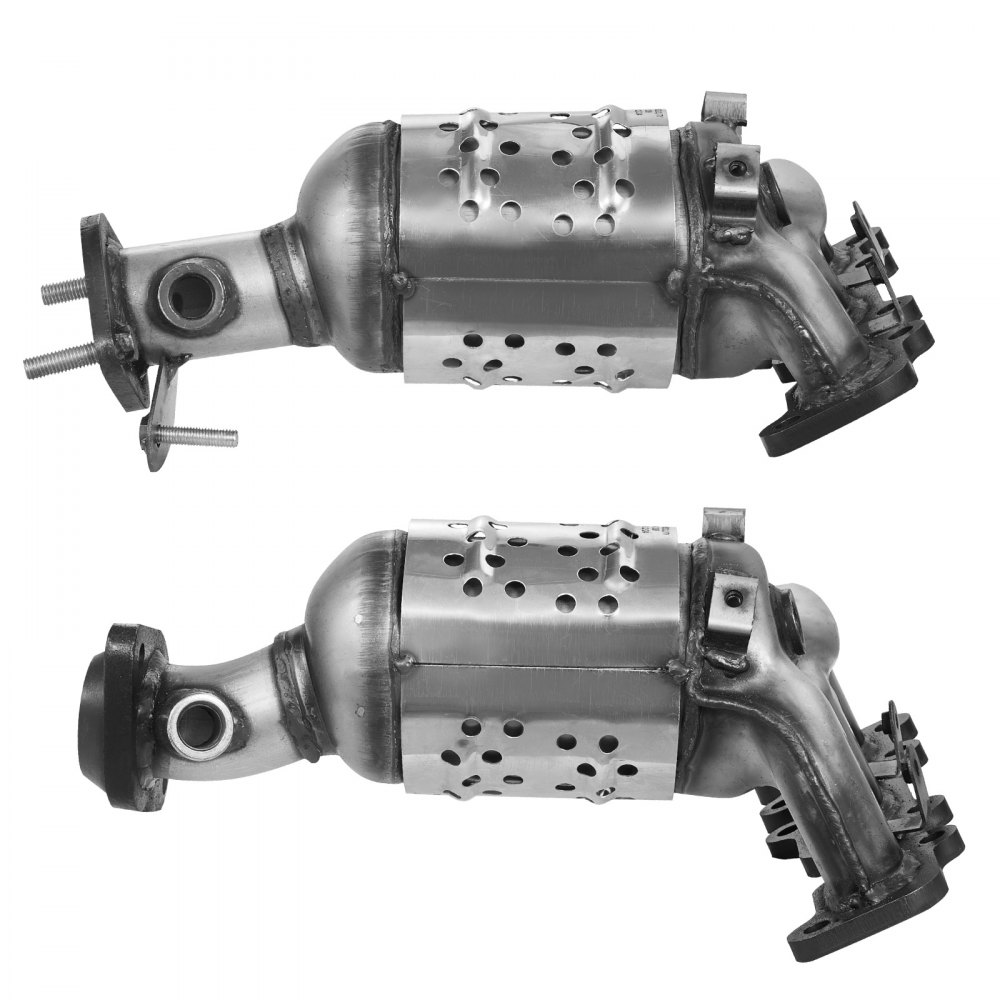 Convertidor catalítico VEVOR (paquete de 2), compatible con Ford Police Interceptor Sedan Explorer FLEX Police Interceptor Utility Taurus/Lincoln MKS MKT MKZ, 3.5 L V6, delantero, izquierdo, derecho, repuesto OE 30585
