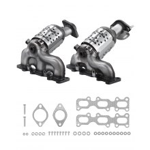 VEVOR Catalytic Converter, 2 Pack, Compatible with Ford Police Interceptor Sedan Explorer FLEX Police Interceptor Utility Taurus/Lincoln MKS MKT MKZ, 3.5L V6, Front, Left, Right, Replacement OE 30585