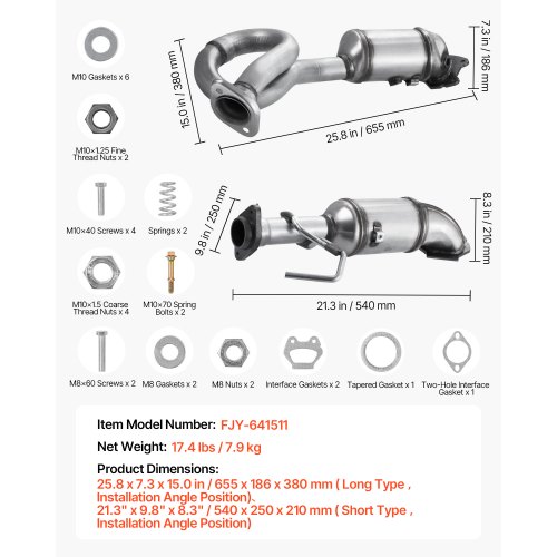 Catalytic Converter Left Bank2 For Jeep Wrangler 3.6LV6 2012 2013 2014 2015-17 e