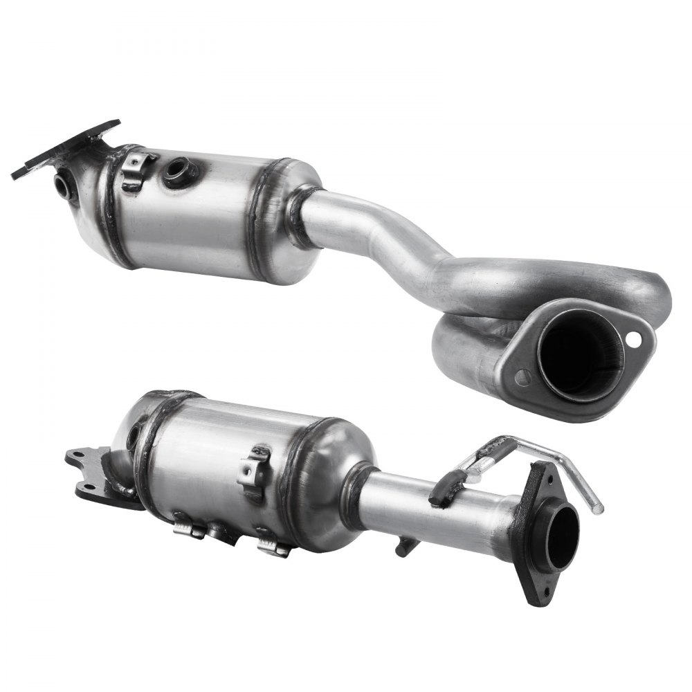 VEVOR Catalytic Converter, 2 Pack, Compatible with 2012-2017 Jeep Wrangler 3.6L V6, Front, Replacement OE 641511, Stainless Steel Material High Flow Catalytic Converter, for Exhaust Gas Purification