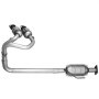 VEVOR Catalytic Converter, 2 Pack, Compatible with 2004-2006 Jeep Wrangler 4.0L L6, Front, Rear, Replacement OE 645174, Stainless Steel Material High Flow Converter, for Exhaust Gas Purification
