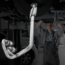 Catalytic Converter Compatible with 2004-2006 Jeep Wrangler 4.0L L6 Front Rear