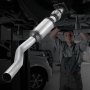 VEVOR Catalytic Converter, Compatible with Chrysler 200 Sebring/Dodge Avenger Caliber Journey /Jeep Compass Patriot, 2.4L L4, Front, Replacement OE 54735, Stainless Steel, for Exhaust Gas Purification