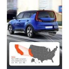 VEVOR Catalytic Converter, Compatible with Kia Soul Rio/Hyundai Veloster Accent, 1.6L L4, Front, Replacement OE 674-891, 16680, Stainless Steel High Flow Converter, for Exhaust Gas Purification