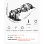 VEVOR Catalytic Converter, Compatible with Nissan Altima 2007 2008 2009 2010 2011 2012 2013 2.5L L4, Front, Replacement OE 674-933, Stainless Steel High Flow Converter, for Exhaust Gas Purification