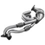 VEVOR Catalytic Converter, Compatible with Subaru Forester Impreza Legacy Outback/ SAAB 9-2X, 2.5L H4, Front, Replacement OE 16564, Stainless Steel High Flow Converter, for Exhaust Gas Purification