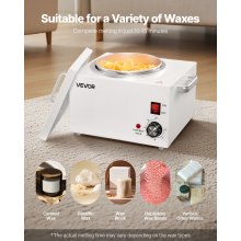 VEVOR Single Wax Warmer 3000ML 300W Professional Wax Heater Pot for Hair Removal