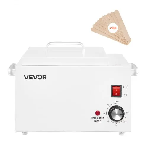 VEVOR Single Wax Warmer 3000ML Wax Warmer for Hair Removal 32-248 ℉ Adjustable