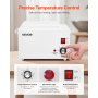 VEVOR Single Wax Warmer 3000ML Wax Warmer for Hair Removal 32-248 ℉ Adjustable